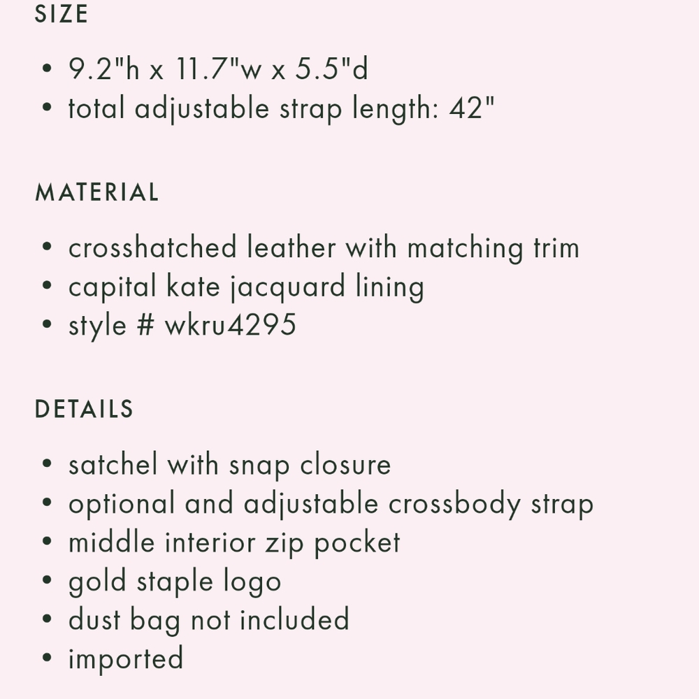 Kate Spade Laurel Way Evangelie - Picture 9 of 9